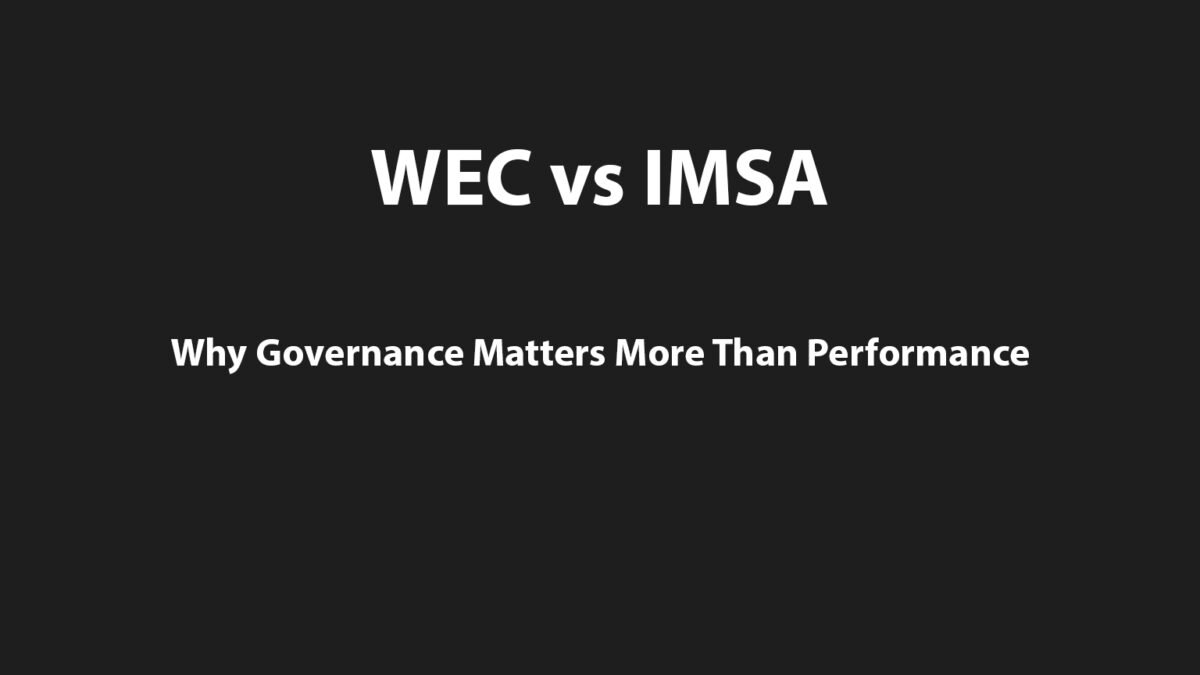 WEC vs IMSA